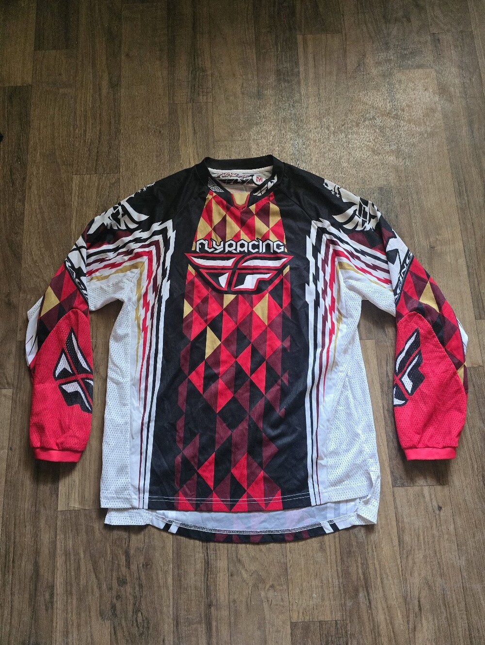 Fly Racing Long Sleeve Jersey Motocross Dirt Bike Men's Athletic Apparel Sz M